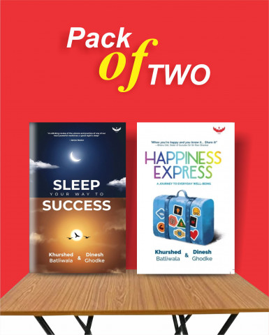 Pack of 2: Sleep your way to success and Happiness Express: A Journey to Everyday&nbsp;Well-Being