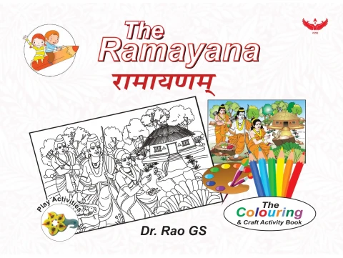 The Ramayana: The Colouring and Craft Activity Book
